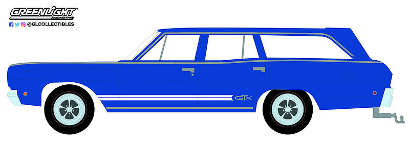 Plymouth Satellite - GTX (1968) Greenlight 36040B 1/64 