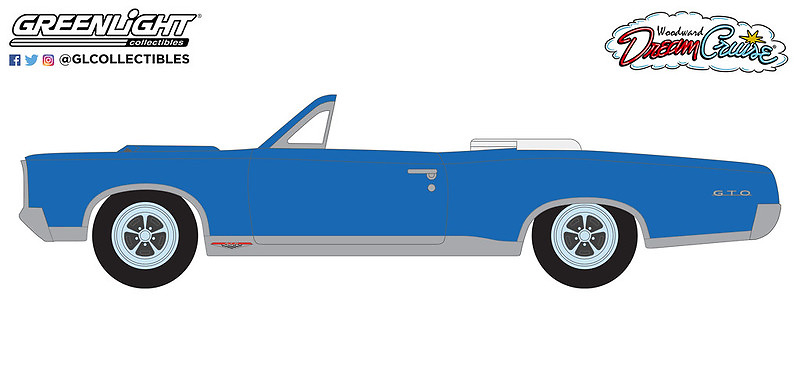 Pontiac GTO Convertible (1967) Greenlight 37280A 1/64 