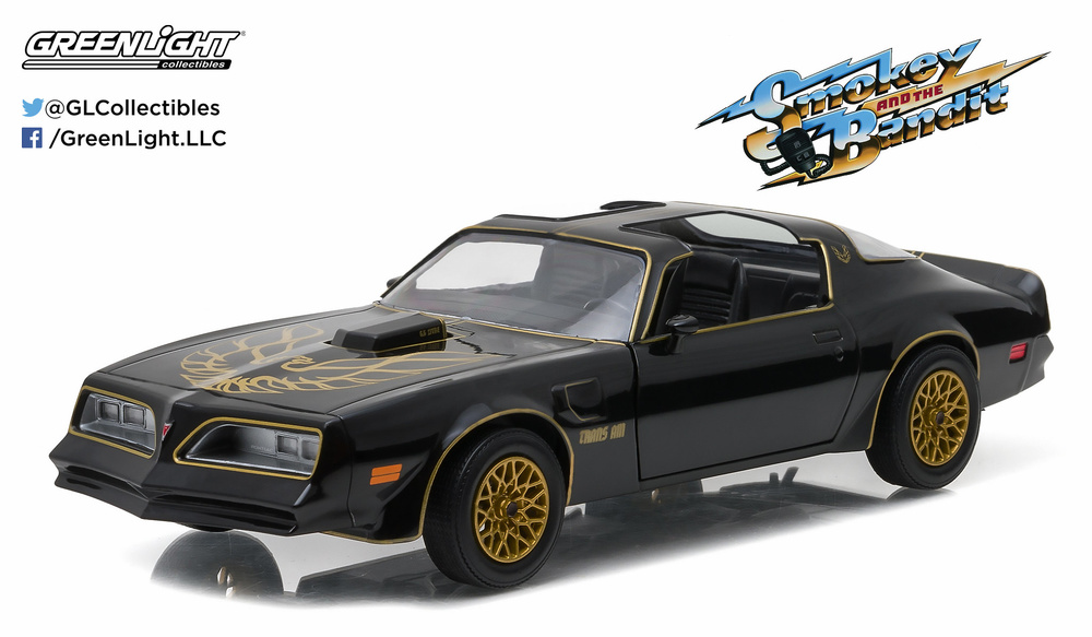 Pontiac Trans Am pelicula Los caraduras (1977) Greenlight 84013 escala 1/24 