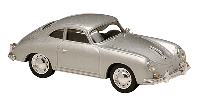 Porsche 356A (1959) Solido 14310400 1/43 Gris Plata 