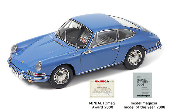 Porsche 901 Coupé (1964) CMC 1/18 Azul Sky 