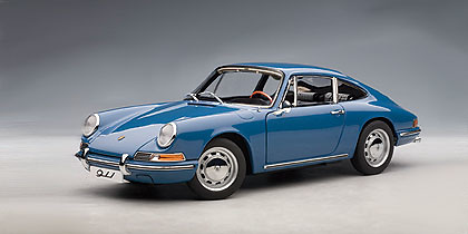 Porsche 911 (1964) Autoart 1/18 Azul 