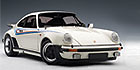 Autoart 77972 Porsche 911 3.0 Turbo -930- (1976) Autoart 1/18 Color Blanco con Bandas Laterales de Color