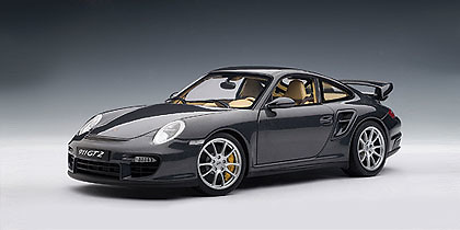 Autoart 77899 Porsche 911 -997- GT2 (2008) Autoart 1:18 Color Gris Oscuro