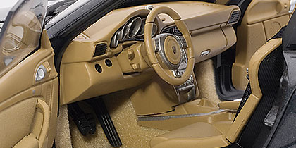 Autoart 77899 Porsche 911 -997- GT2 (2008) Autoart 1:18 Color Gris Oscuro