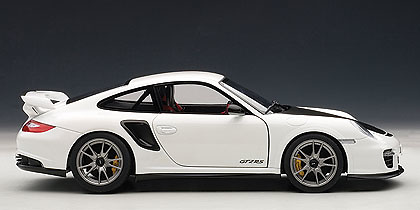 Porsche 911 GT2 RS -997- (2010) Autoart 1/18 Blanco capó negro 