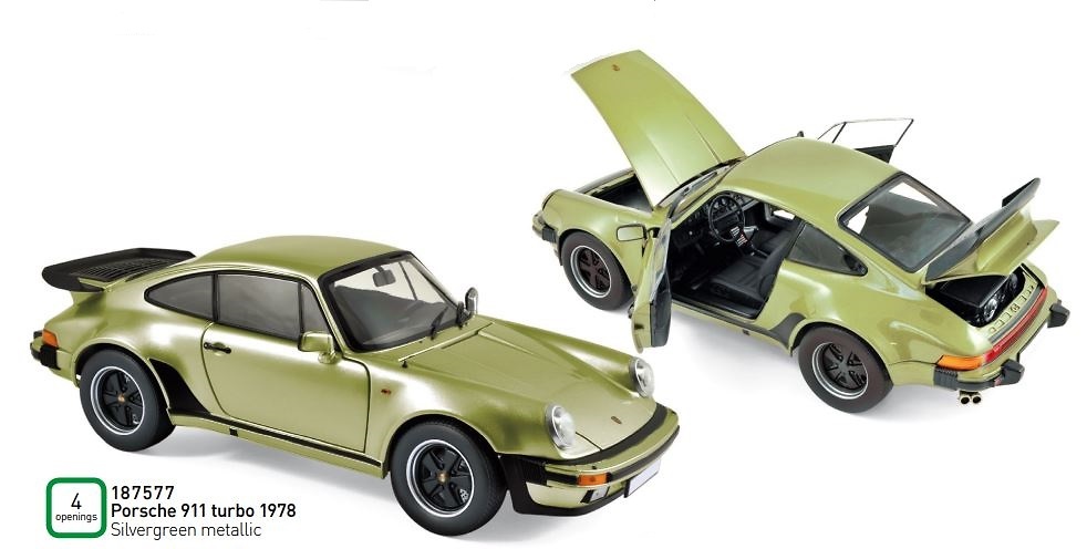 Porsche 911 Turbo (1978) Norev 187577 1:18 