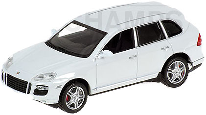 Porsche Cayenne Turbo (2007) Minichamps 1/43 Blanco 