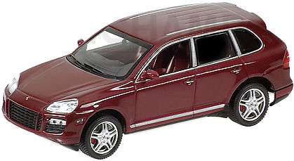 Porsche Cayenne Turbo (2007) Minichamps 1/43 Rojo 