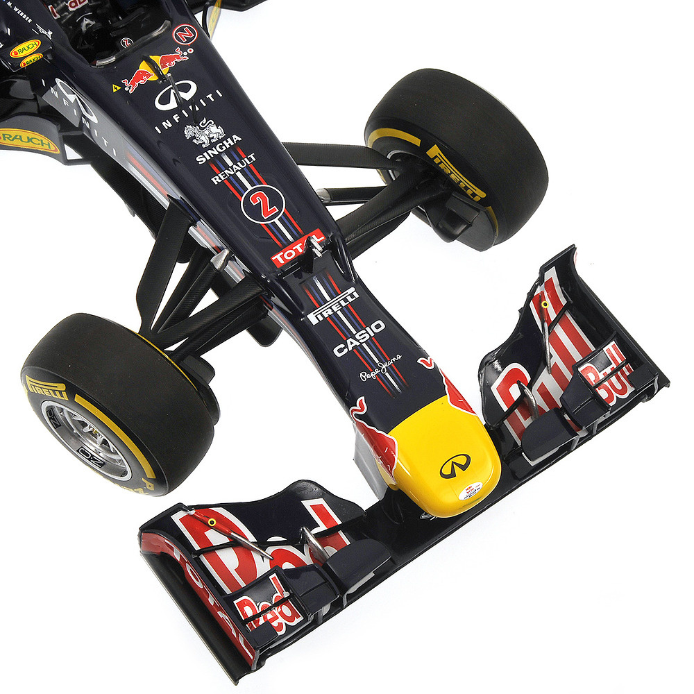 Red Bull RB8 nº 2 Mark Webber (2012) Minichamps 110120002 1:18 
