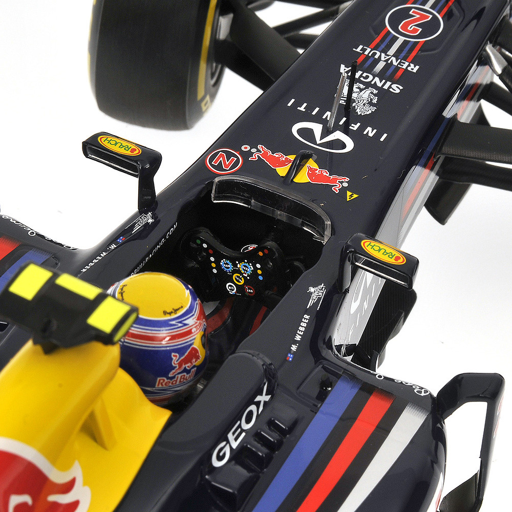 Red Bull RB8 nº 2 Mark Webber (2012) Minichamps 110120002 1:18 