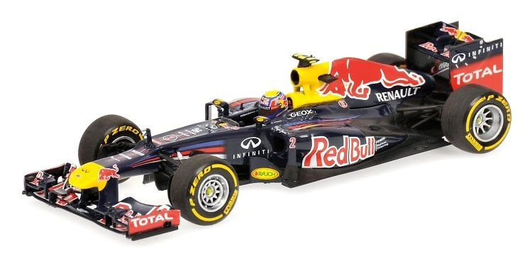Minichamps 410120002 Red Bull RB8 nº 2 Mark Webber (2012) Minichamps 1:43