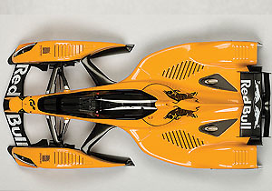 Red Bull X2010 (2010) Autoart 1/18 Naranja 