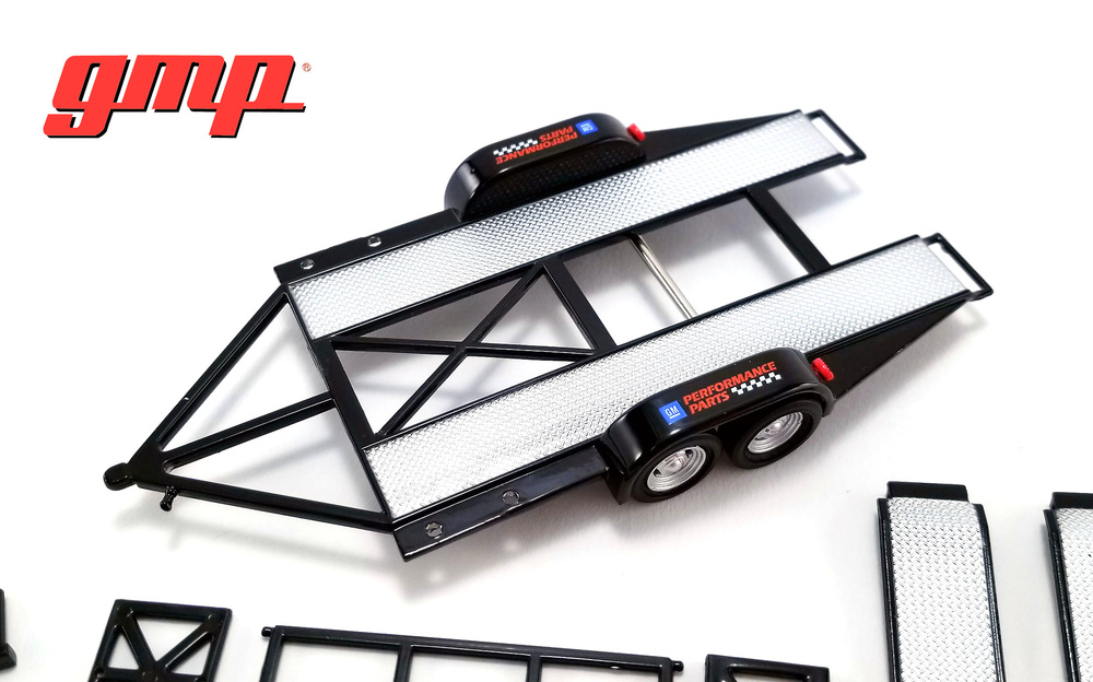 Remolque porta-coches con rampas Chevrolet GMP 14311 1/43 