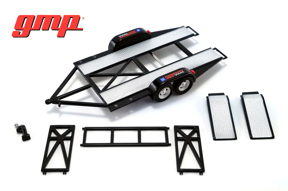 Remolque porta-coches con rampas Chevrolet GMP 14311 1/43 