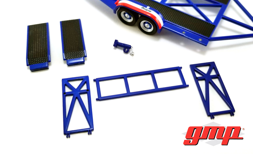 Remolque porta-coches con rampas y laterales MOPAR GMP 14310 1/43 