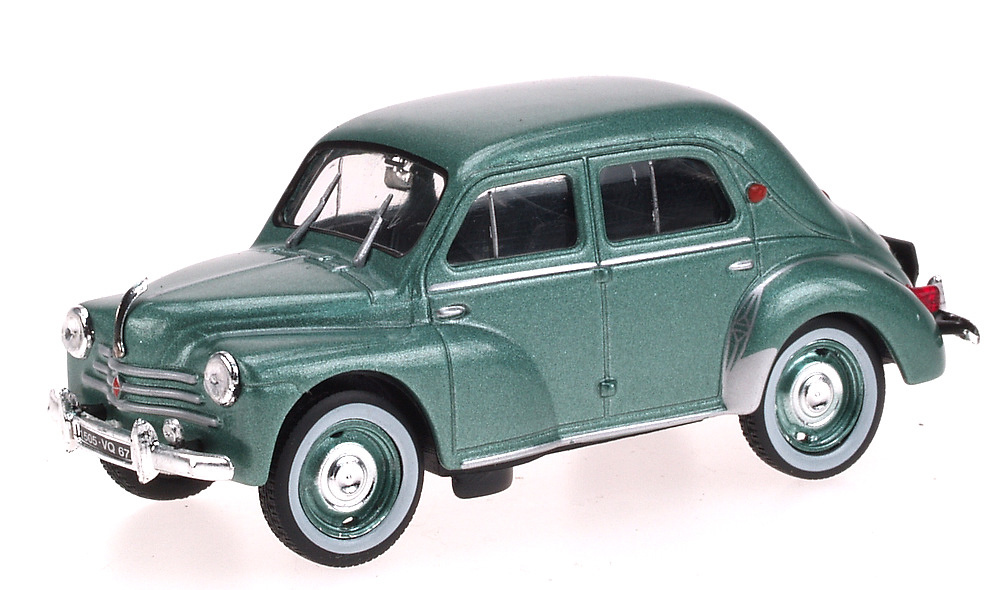 Renault 4CV (1954) RBA Entrega 26 1:43 Color: Verde Metalizado