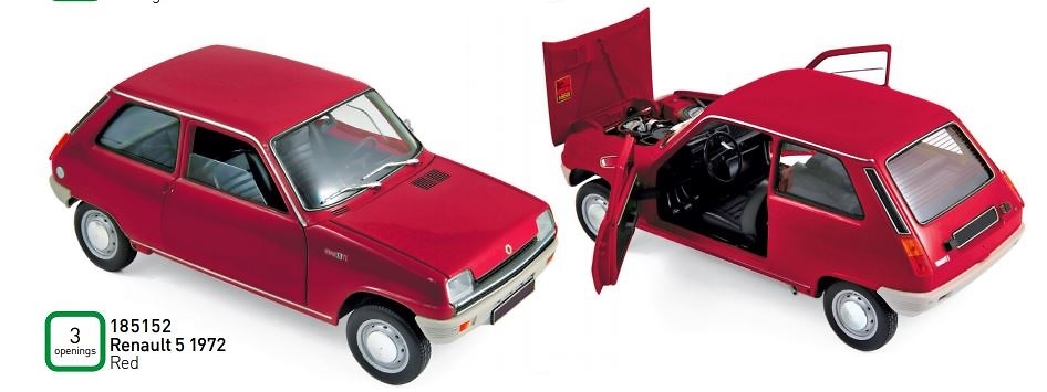 Renault 5 (1972) Norev 185152 1:18 