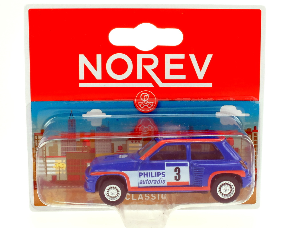 Renault 5 Turbo nº 3 Rally Tour de Corse (1985) Norev 311647 1/64 