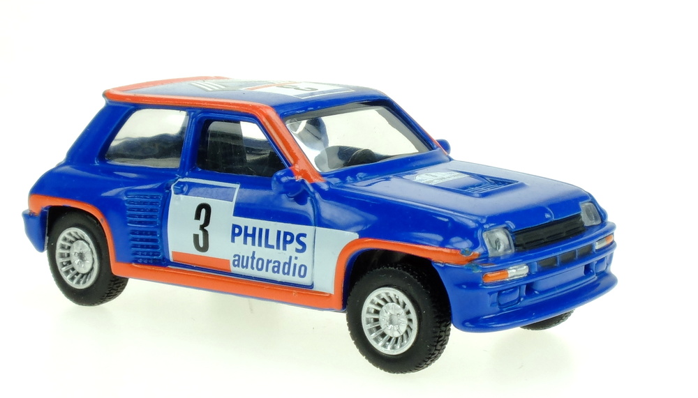 Renault 5 Turbo nº 3 Rally Tour de Corse (1985) Norev 311647 1/64 