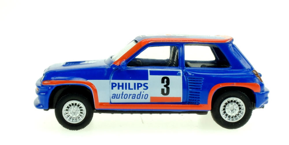 Renault 5 Turbo nº 3 Rally Tour de Corse (1985) Norev 311647 1/64 
