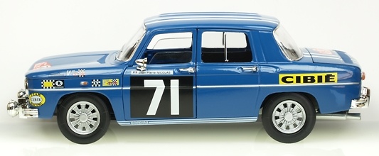 Renault 8 Gordini Racing (1968) Solido 9014 1/18 