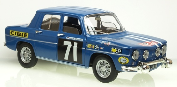 Renault 8 Gordini Racing (1968) Solido 9014 1/18 