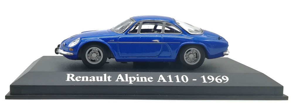 Renault Alpine A110 (1969) RBA Entrega 30 1:43 Azul Metalizado Llanta tipo 2 