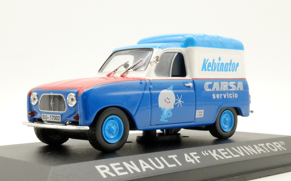 Renault F4 de Kelvinator Altaya entrega 35 1/43 