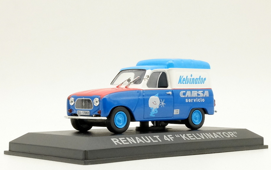 Renault F4 de Kelvinator Altaya entrega 35 1/43 