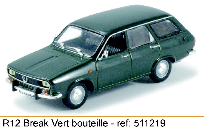 Renault R12 Break (1971) Norev 1/43 