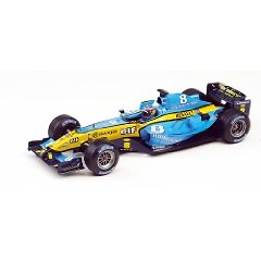 Hot Wheels C7515 Renault R24 nº 8 Fernando Alonso (2004) Hot Wheels 1:18