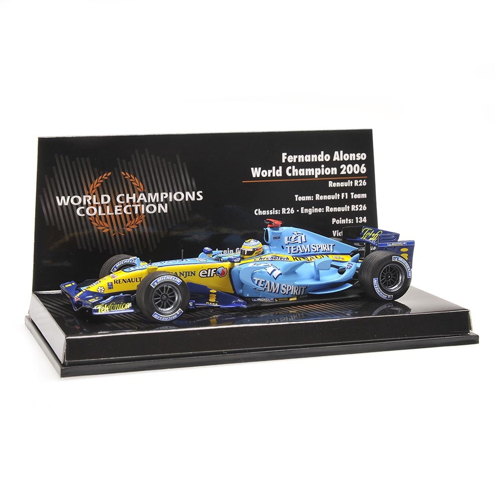 Renault R26 nº 1 Fernando Alonso (2006) Minichamps 436060001 1/43 