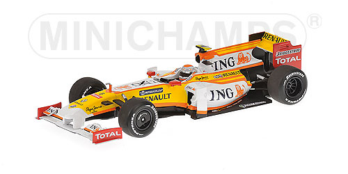 Renault R29 #8 N. Piquet (2009) Minichamps 1/43 