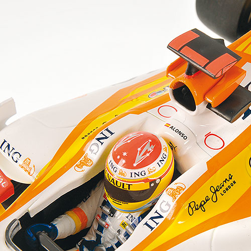 Renault R29 nº 7 Fernando Alonso (2009) Minichamps 150090007 1/18 