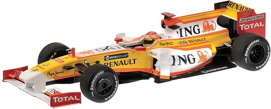 Renault R29 nº 7 Fernando Alonso (2009) Minichamps 150090007 1/18 