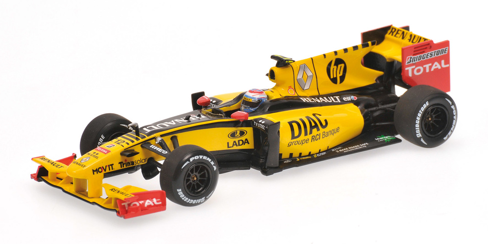 Renault R30 nº 12 Vitaly Petrov (2010) Minichamps 410100012 1/43 