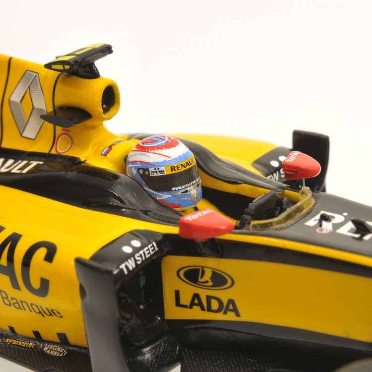 Renault R30 nº 12 Vitaly Petrov (2010) Minichamps 410100012 1/43 