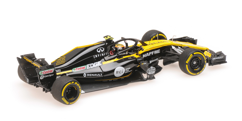 Renault RS18 nº 55 Carlos Sainz (2018) Minichamps 417180055 1/43 