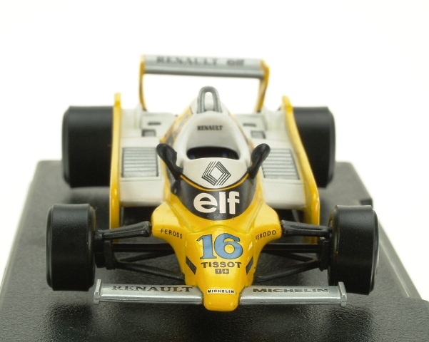 Renault Turbo RE20/23 #16 R. Arnoux (1980) F1 Collection 1/43 