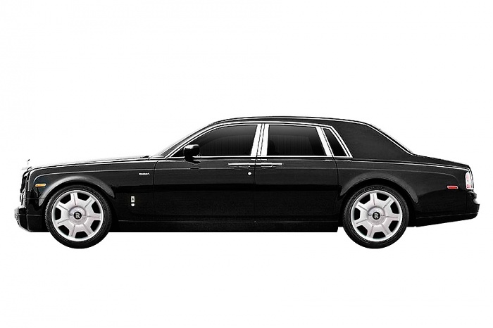 Rolls Royce Phantom Sedan (2009) True Scale 1/43 Negro Diamante 
