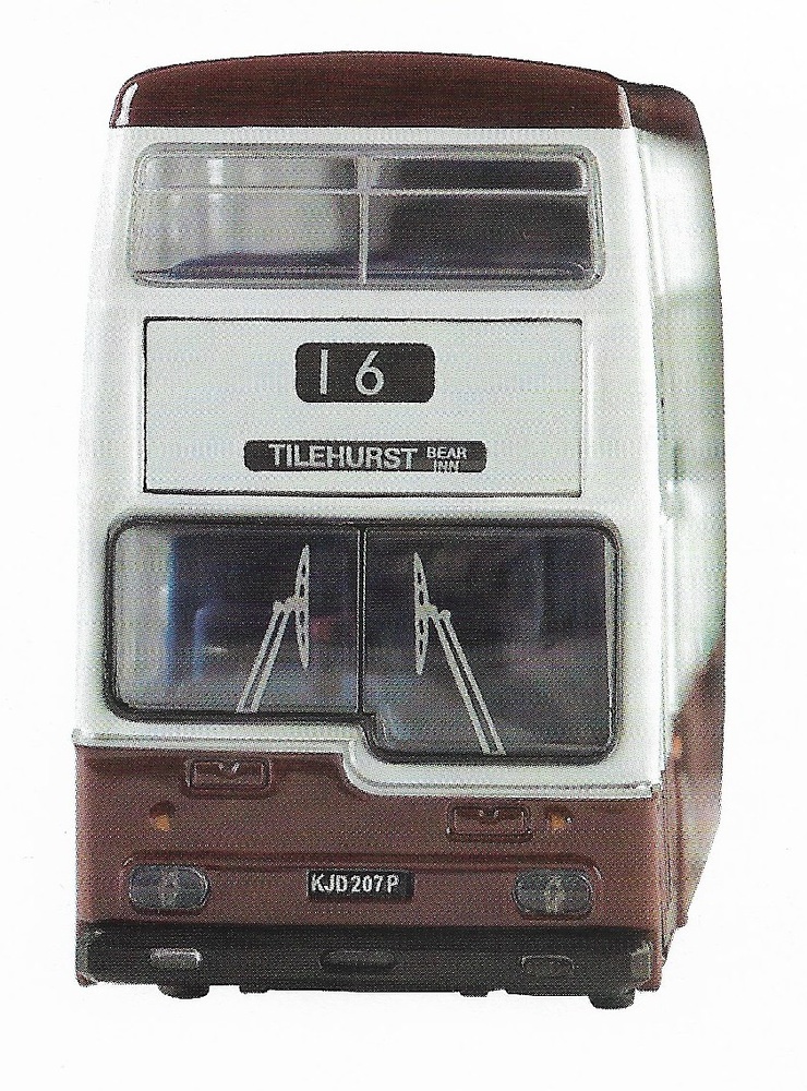 Scania BR111D Metropolitan Reading Transport Buses (1976) PC 1/76 