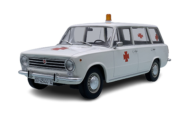 Seat 124 Ambulancia (1968) Triple9 1/18 