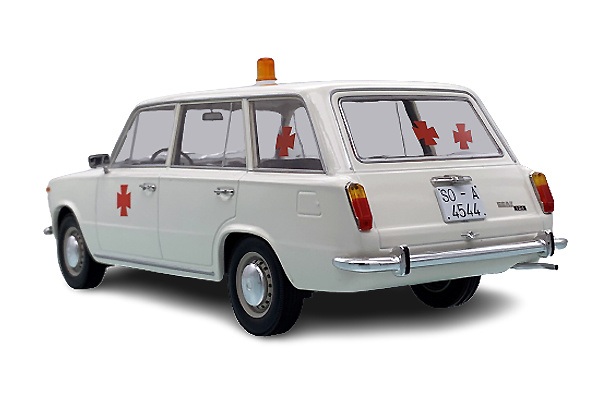 Seat 124 Ambulancia (1968) Triple9 1/18 