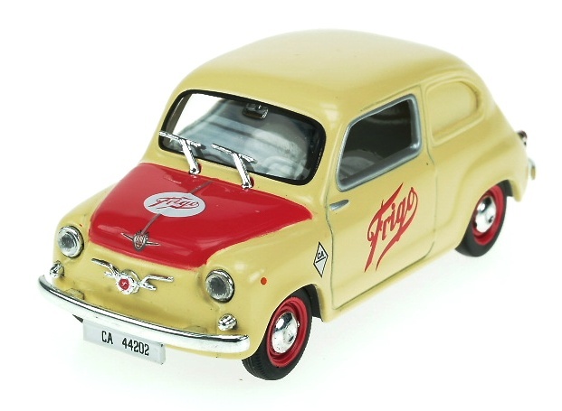 Seat 600 Comercial Frigo (1965) Salvat Solido 1/43 