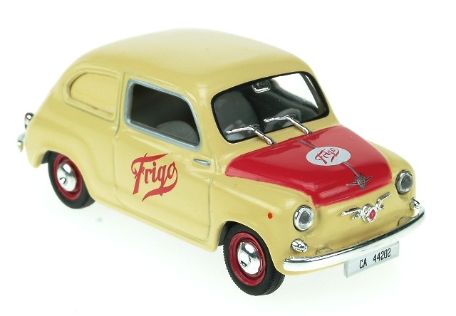 Seat 600 Comercial Frigo (1965) Salvat Solido 1/43 