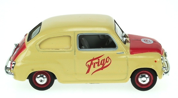 Seat 600 Comercial Frigo (1965) Salvat Solido 1/43 