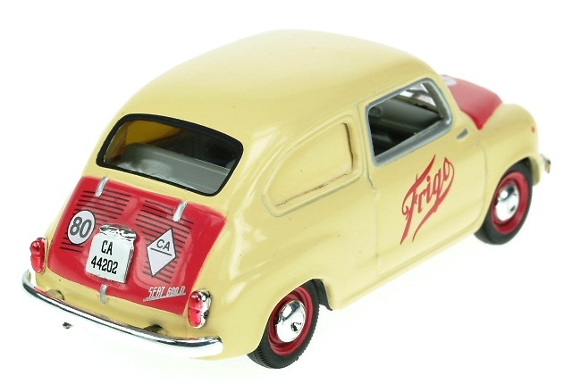 Seat 600 Comercial Frigo (1965) Salvat Solido 1/43 
