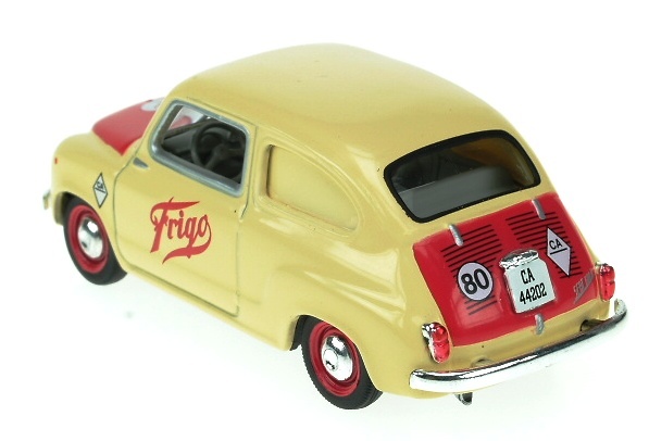 Seat 600 Comercial Frigo (1965) Salvat Solido 1/43 