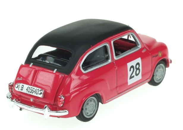 Seat 600 Conti nº 28 (1965) Solido S0018 1/43 